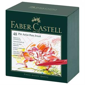 Faber Castell Pitt 48-Pen Gift Box